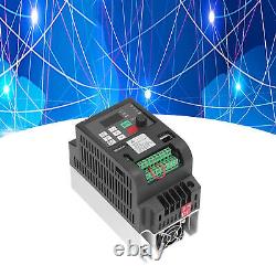 3 Phase VFD Variable Frequency Drive 2.2KW Solar Motor Speed Control Inverter DC