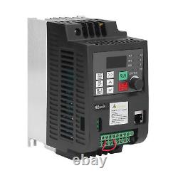 3 Phase VFD Variable Frequency Drive 2.2KW Solar Motor Speed Control Inverter DC