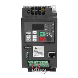 3 Phase VFD Variable Frequency Drive 2.2KW Solar Motor Speed Control Inverter DC