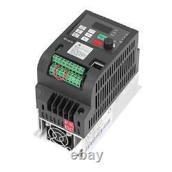 3 Phase VFD Variable Frequency Drive 2.2KW Solar Motor Speed Control Inverter DC