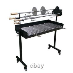 3 Skewer Cyprus Spit Roaster with Charcoal BBQ