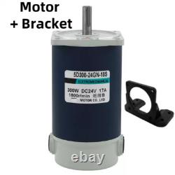 300W 1800/3000RPM 12V/24V High-speed Variable Speed DC Motor High Torque 1235MM