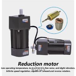 300W Industrial Motor Adapter Electric Motor Controller Gear Box Variable Speed