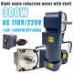 300w Right Angle Variable Speed Controller Output Reduction Motor With Shaft New