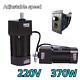 370w New Electric Motor Variable Speed Controller Gear Box 220v Ac Motor Adapter