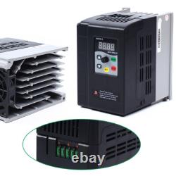 380V 1.5kW Variable Frequency Drive VFD 3 Phase Speed Controller Inverter Motor