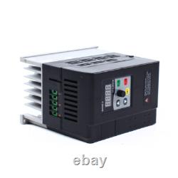 380V 1.5kW Variable Frequency Drive VFD 3 Phase Speed Controller Inverter Motor