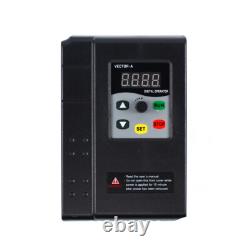 380V 1.5kW Variable Frequency Drive VFD 3 Phase Speed Controller Inverter Motor