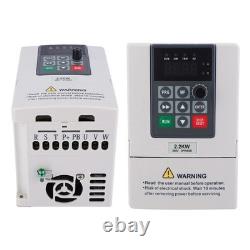 380V 2.2KW VFD Variable Frequency Drive Inverter For Motor Speed Control 3- TO