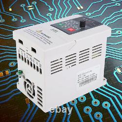 380V 2.2KW VFD Variable Frequency Drive Motor Speed Control 3-Phase Input Output