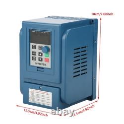 380VAC 3A Variable Frequency Drive VFD Speed Controller For 0.75kW AC Motor
