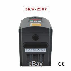 3KW 220V 4HP 13A Variable Frequency Inverter VFD Motor Speed Controller For CNC