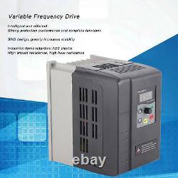 3KW 240V AC Motor Drive Variable Inverter VFD Frequency Speed Controller NEW UK