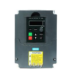 3Phase 3KW 220V AC Motor Drive Variable Inverter VFD Frequency Speed Controller