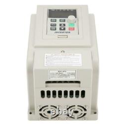 4KW 20A 220V Single to 3 Phase Variable Frequency Drive VSD VFD Motor Speed