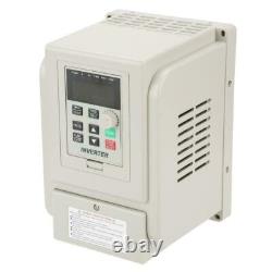 4KW 20A 220V Single to 3 Phase Variable Frequency Drive VSD VFD Motor Speed