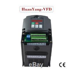 4KW 220V 5HP Variable Frequency Inverter VFD For Spindle Motor Speed Control