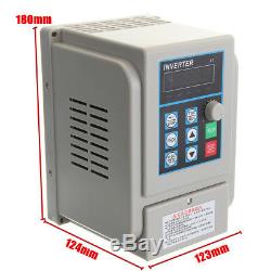 4KW 5HP Variable Frequency Drive Inverter CNC Motor Speed Single To 3 Phase