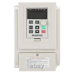 4KW 6HP 220V Single To 3-Phase Variable Frequency Speed Drive Inverter VFD VSD