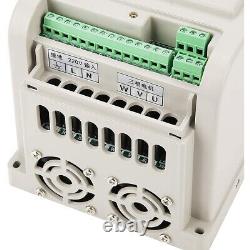 4KW 6HP Single To 3-Phase Variable Frequency Speed Drive Inverter VFD VSD 220V