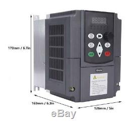 4KW CNC Spindle Motor Speed Control Variable Frequency Drive VFD Inverter 380V