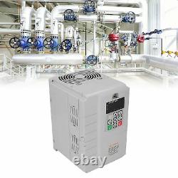 4KW Variable Frequency Drive Universal VFD 1 to 3 Phase Motor Speed Controller