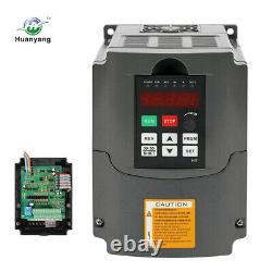 4KW Variable Frequency Drive VFD Inverter 220V Speed Controller Motor 3-Phase