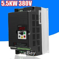 5.5KW 220V 3 Phase VFD Variable Frequency Drive Inverter Motor Speed Controller