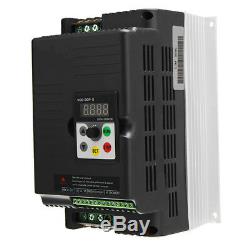 5.5KW 220V 3 Phase VFD Variable Frequency Drive Inverter Motor Speed Controller