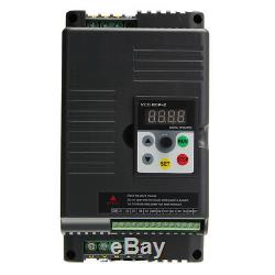 5.5KW 220V 3 Phase VFD Variable Frequency Drive Inverter Motor Speed Controller