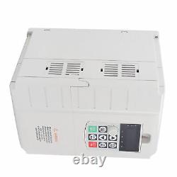 5.5KW 220V Variable Frequency Drive VFD Single to 3 Phase Motor Speed Controller