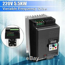 5.5KW 380V 3 Phase VFD Variable Frequency Drive Inverter Motor Speed