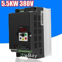 5.5KW 380V 3 Phase VFD Variable Frequency Drive Inverter Motor Speed