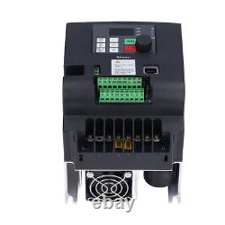 5.5KW 380V Single to 3 Phase Variable Frequency Drive Inverter VFD Motor Speed