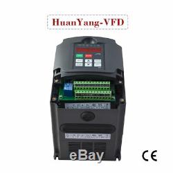 5.5kw 220v Variable Frequency Drive Inverter VFD CNC Motor Speed Controller