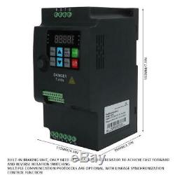 5.5kw 380V 3 Phase Motor VFD Variable Speed Drive Frequency Inverter Converter