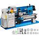 550w Motorized Mini Metal Lathe Metalworking Drilling Variable Speed Bench Top