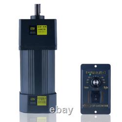 6-400W AC Gear Motor Electric Motor Variable Speed Controller Gear Box Adapter