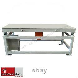6.5ft x 3.2ft Single/Three Phase Vibrating Tables c/w Variable Speed Controller
