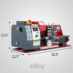 750W 8X16 Processing Mini Metal Lathe Cutter Spindle DC Motor Variable Speed