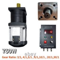 750W Motor Planetary Gearbox Reducer With Variable Speed Controller 110V 220V