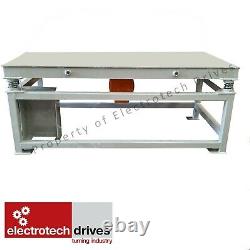 8.2ft x 3.2ft Single/Three Phase Vibrating Tables c/w Variable Speed Controller