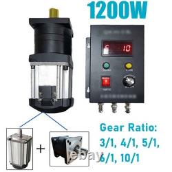 80 Brushless Motor Planetary Gearbox Reducer Variable Speed Controller Kit 1200W