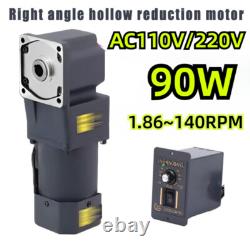 90W 110/220V Right Angle Hollow Output Reduction Motor Variable Speed Controller 90W 110/220V Right Angle Hollow Output Reduction Motor Variable Speed Controller