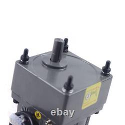 90W 220V AC Gear Motor Electric Variable Speed Reducer Controller 270 RPM Torque