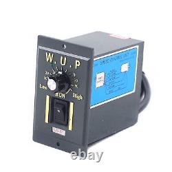 90W 220V AC Gear Motor Electric Variable Speed Reducer Controller 270 RPM Torque