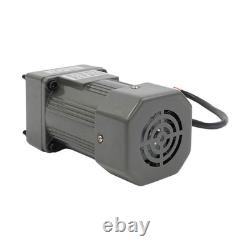 90W 220V AC Gear Motor Electric Variable Speed Reducer Controller 270RPM Torque
