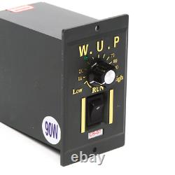 90W 220V AC Gear Motor Electric Variable Speed Reducer Controller 270RPM Torque