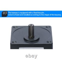 90W AC Gear Motor Electric 270 rpm Variable Speed Reducer Controller Torque 220V