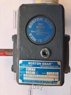 A. O. Smith Variable Speed DC Motor 22202200 + Boston Gear Box FWC713150KB4G